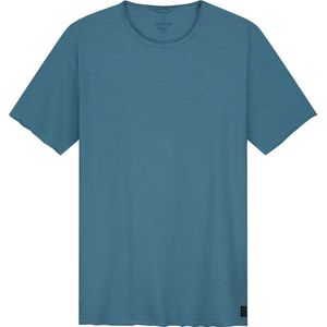 Dstrezzed - Mc Queen T-shirt Melange Mid Blauw - Heren - Maat XL - Modern-fit
