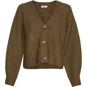 MSCH Copenhagen Mschpetunia Peggy Cardigan Truien & vesten Dames - Sweater - Hoodie - Vest- Groen - Maat S/M