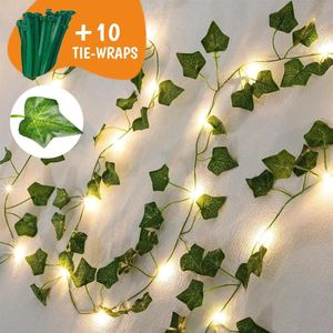 Klimop Slinger - 5m - Lampjes Slinger - Fairy Lights - Nep Klimop - Vines Plant Slinger - Lichtsnoer - Lichtslinger