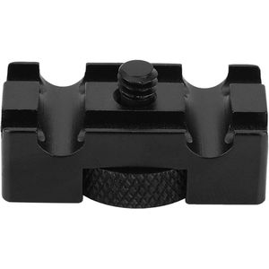 Tether Camera Kabelslot voor DSLR met 1/4 Inch Duimschroef - Quick Release Plate voor Statief