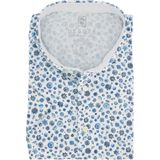 Desoto casual overhemd korte mouw blauw