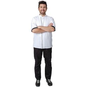 Whites Southside Unisex Koksbuis Korte Mouw Wit - Whites Chefs Clothing B998-XS