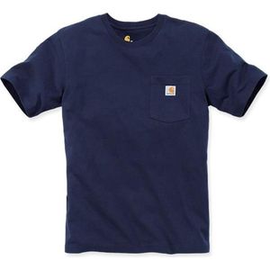 Carhartt 103296 Workwear Pocket T-Shirt - Relaxed Fit - Navy - S