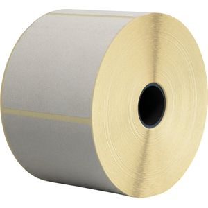 DULA Compatible Zebra Labels 76x76mm - 1000 etiketten per rol - kern 25mm - Wit - Permanent - 1 rol
