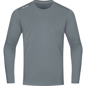 Jako - Shirt Run 2.0 - Grijze Longsleeve Heren-3XL