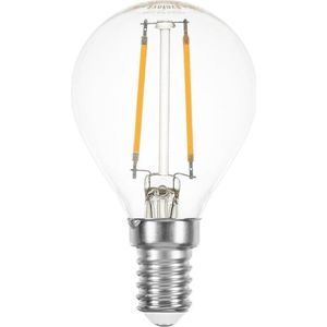 Ledmaxx LED Kogellamp 2W 220lm 2200K Helder Niet-Dimbaar | E14 | Zeer Warm Wit | 2 watt | 15.000 Branduren