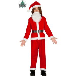 Kerst & Oud & Nieuw Kostuum | Jeugdige Kerstman Kind Kostuum | 3 - 4 jaar | Kerst | Verkleedkleding