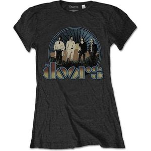 The Doors - Vintage Field Dames T-shirt - M - Zwart