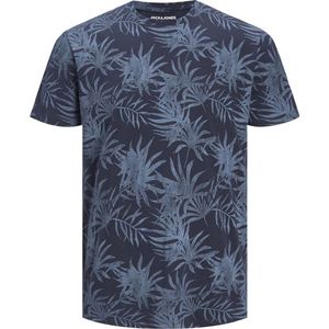 Jack & Jones t-shirt jongens - Blauw - JORbloomer - 140
