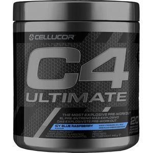 Cellucor C4 Ultimate Pre-Workout - 20 Doseringen - Icy Blue Razz