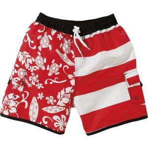 BECO shorts, binnenbroekje, elastische band, rood, maat 104/110