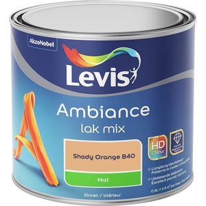 Levis Ambiance Lak Mat Mix - Shady Orange B40 - 0,5 L