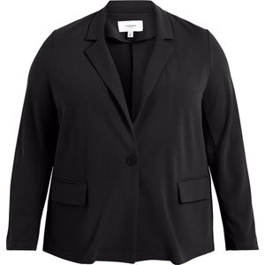 Vila Blazer Viloan L/s Fitted Blazer/su/cur - N 14082506 Black Dames Maat - 46