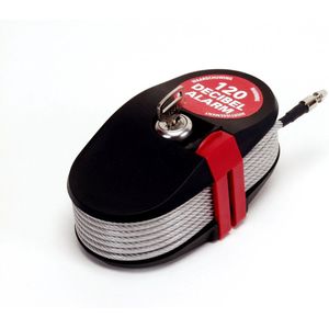REPALARM kabelslot met alarm (120 db) - voor fiets, ski's, snowboard, tuin of aanhanger