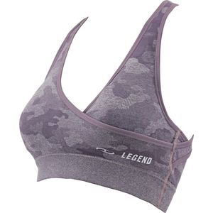 Dames Sport-BH Camo Purple M