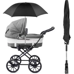 Baby Kinderwagen Paraplu parasol Zwart