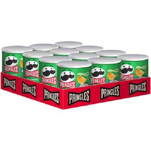 Pringles Zure Room & Ui 12 Blikjes van 40 g