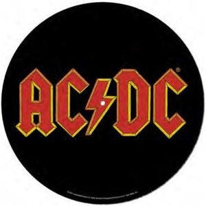 AC/DC Logo Platenspeler Slipmat
