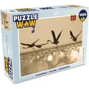 Puzzel Flamingo - Water - Frankrijk - Legpuzzel - Puzzel 1000 stukjes volwassenen