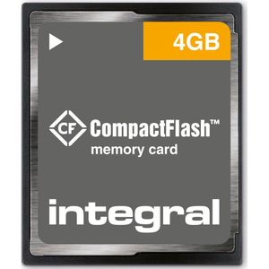 Integral Memory card Compactflash 4GB INCF4GV2