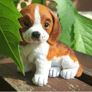 Duurzame, flexibele en milieuvriendelijke siliconen 3D mal “Beagle hondje” "" voor Zeep/Kaarsen/Epoxyhars/resin art/Gips/Klei