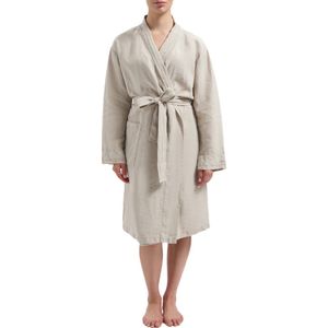 Yumeko kimono badjas gewassen linnen natuurlijk s