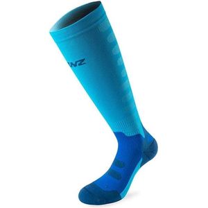 Lenz Sokken Compression 1.0 Polyamide/elastaan Blauw Maat M