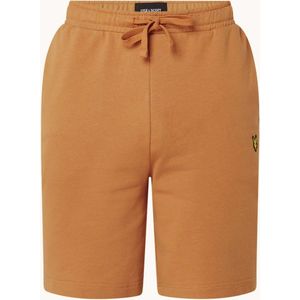 Lyle & Scott Straight fit korte joggingbroek - Cognac - Maat XL