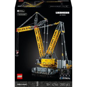 LEGO Technic Liebherr Rupsbandkraan LR 13000 Kraan met Afstandsbediening voor Volwassenen - 42146