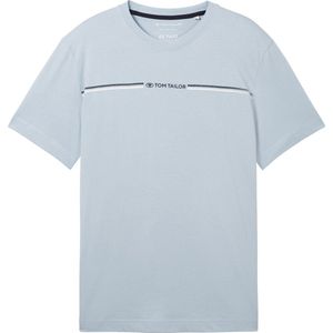 TOM TAILOR printed crewneck t-shirt Heren T-shirt - Maat XXXL