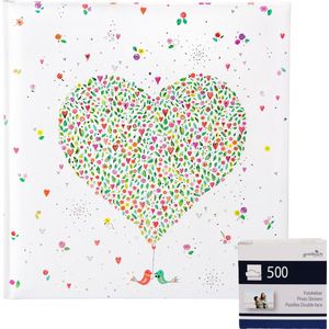 GOLDBUCH - Trouwalbum In Love - 30x31 cm + GRATIS 500 Zelfklevende Fotostickers