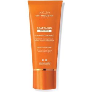 Institut Esthederm Adaptasun Sensitive Beschermende Gezichtsverzorging Matige Zon 50 ml