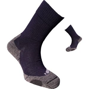 Wandelsokken - 2 Paar - Marine - Maat 39-42 - S12 - Heren / Dames - Merino Wol