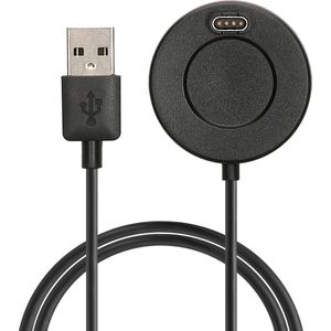 kwmobile USB-oplaadkabel geschikt voor Garmin Forerunner 55 / 255 / 255 Music / vivoactive 5 kabel - Laadkabel voor smartwatch - in zwart