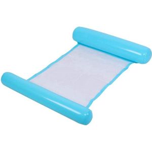 Go Go Gadget - WaterHangmat - Waterspeelgoed - Zwembad - Opblaasbaar - Lichtblauw: Geniet van het Water in je eigen Lichtblauwe Opblaasbare Hangmat!