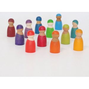 Grimm's regenboog vrienden 12 stuks