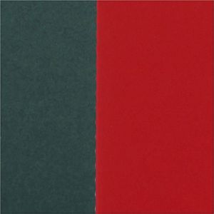 Kaarten en enveloppen, afmeting kaart 15x15 cm, afmeting envelop 16x16 cm, 110+230 gr, groen, rood, 50 set/ 1 doos