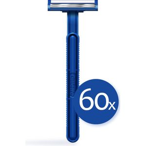 Voordeelverpakking 3x Gillette Blue II Wegwerpscheermesjes 20 stuks