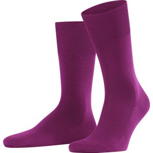 FALKE ClimaWool zonder patroon ademend warm droog milieuvriendelijk Duurzaam Lyocell Wol Roze Heren sokken - Maat 45-46