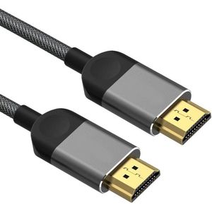 HDMI 2.0 kabel | Premium high speed | 4K (30 Hz) | Full HD 1080p | Ethernet | ARC | Male naar male | Geschikt voor TV - DVD - Laptop - PC - Beamer - Monitor | 10 meter | Allteq