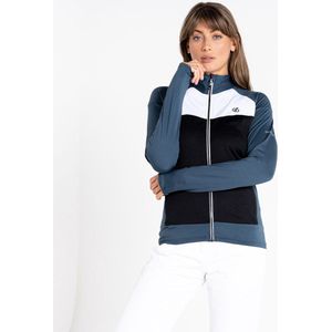 De Dare 2B Elation Ii Fleece Met Volledige Rits - Dames - Core Stretch - Gerecycled - Blauw