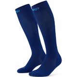 CEP Compressiekousen Core Run 5.0 - blauw - Geslacht: Man, Kuitomtrek (centimeter): 45 - 50 cm