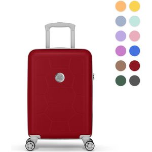 SUITSUIT Caretta - Handbagage koffer met 4 wielen - TSA Slot - Rood (55 cm)