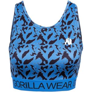 Gorilla Wear Osseo Crop Top - Blauw - M