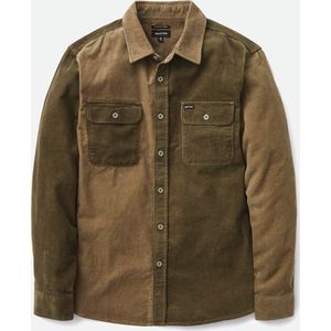 Brixton BOWERY CORDUROY L/S FLANNEL Heren Overhemd - Maat M