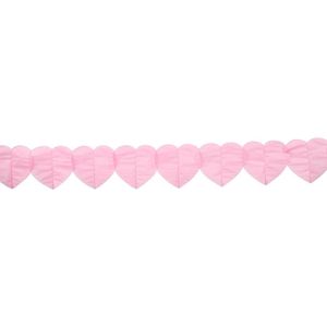 Papieren Slinger Hart Pink (6 meter)