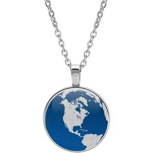 Ketting Glas - Wereld