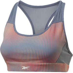 Reebok Sh Hero Racer Bra Aop beha Vrouwen blauw M