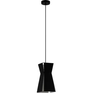 EGLO Valecrosia Hanglamp - E27 - 18 cm - Zwart/Wit