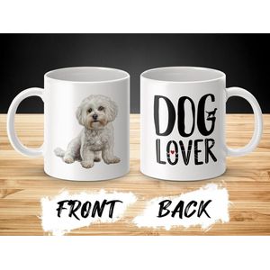 Mok Bichon frisé dog - hond / Dog lover